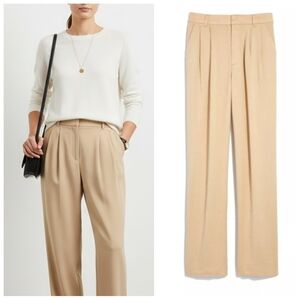 Vineyard Vines Linen Blend Straight Leg Trouser Pants Size 2